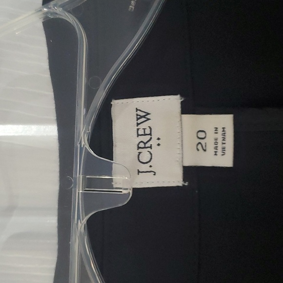 J Crew Ponte Career Work Blazer BLACK AS336 Size 20 - Picture 4 of 10